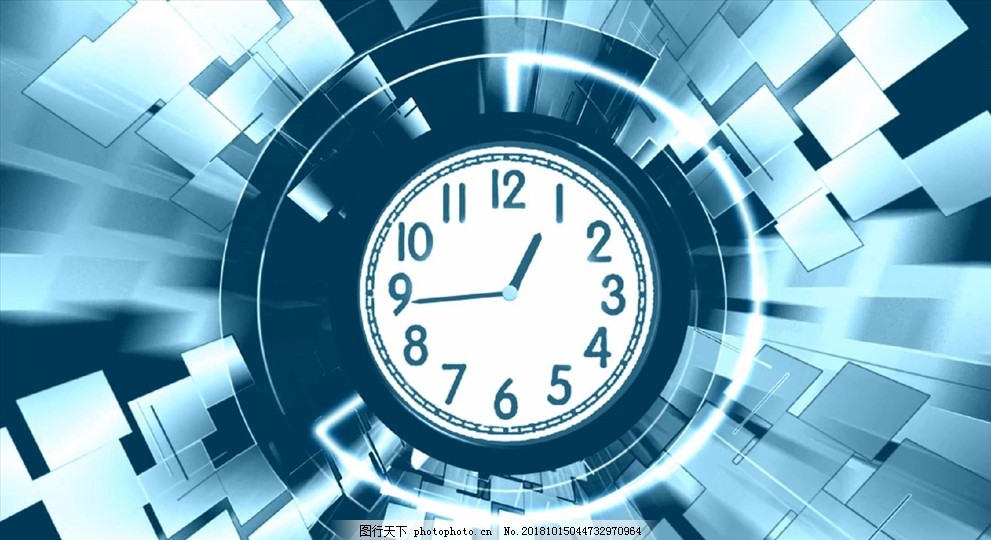 AE倒计时背景模版素材图片