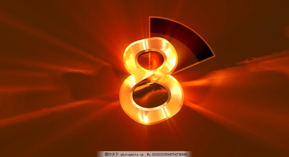 AE倒计时背景模版素材图片