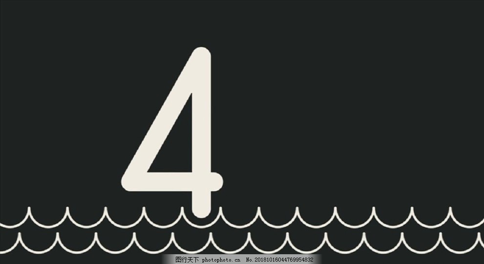 AE倒计时背景模版素材图片