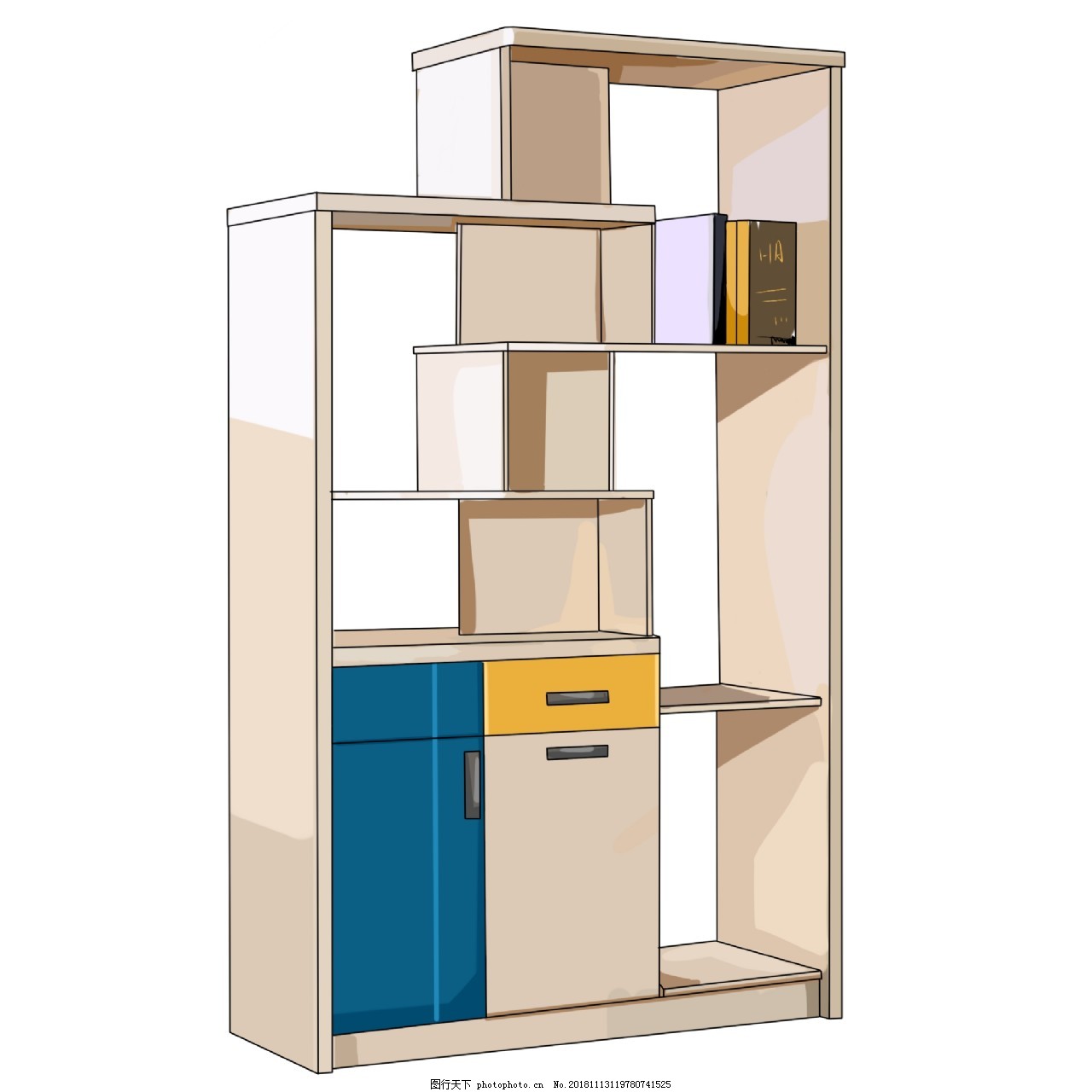 室内手绘-家具系列（柜子）-建E网设计资讯-室内设计行业头条资讯新闻网站