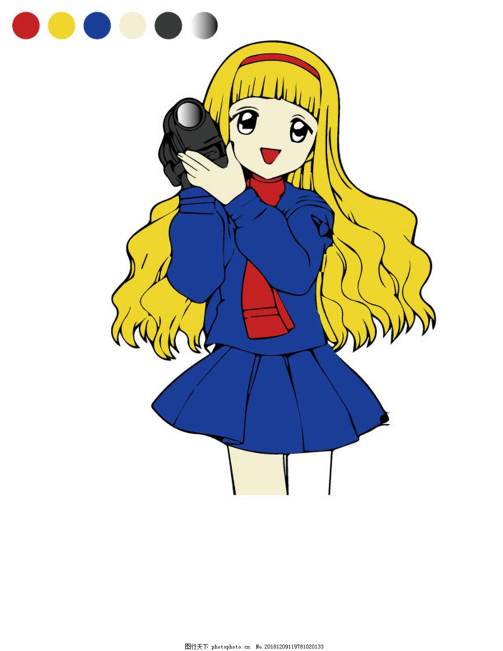 照相机漫画百变小樱魔术卡图片