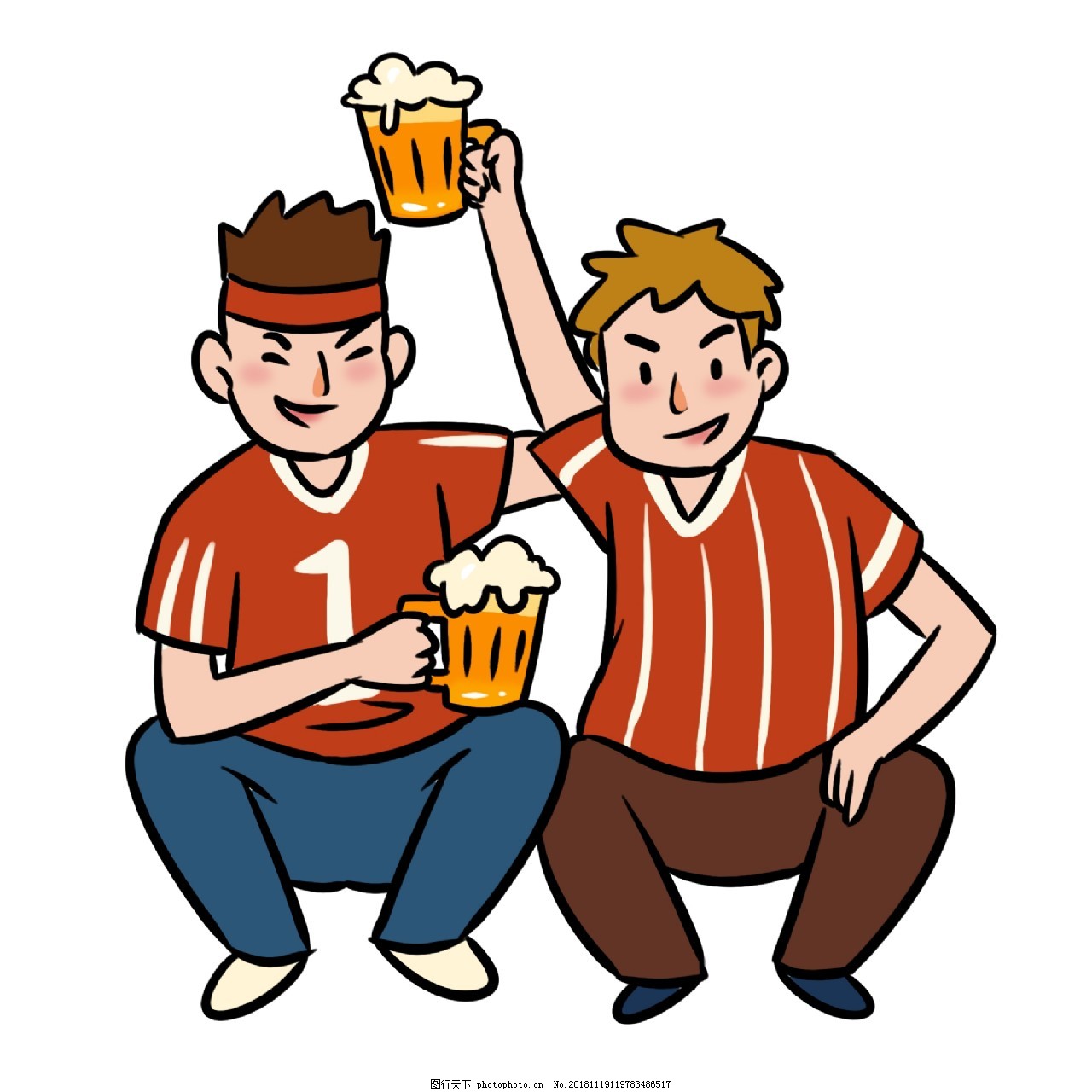 手绘啤酒图片素材免费下载 - 觅知网