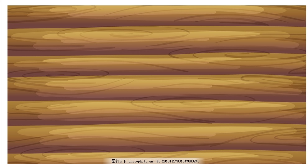 卡通矢量木纹图片 其他 广告设计 图行天下素材网