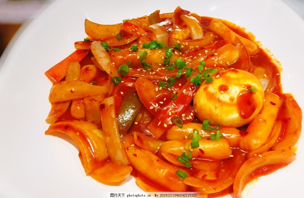 炒年糕图片_传统美食_餐饮美食-图行天下素材网