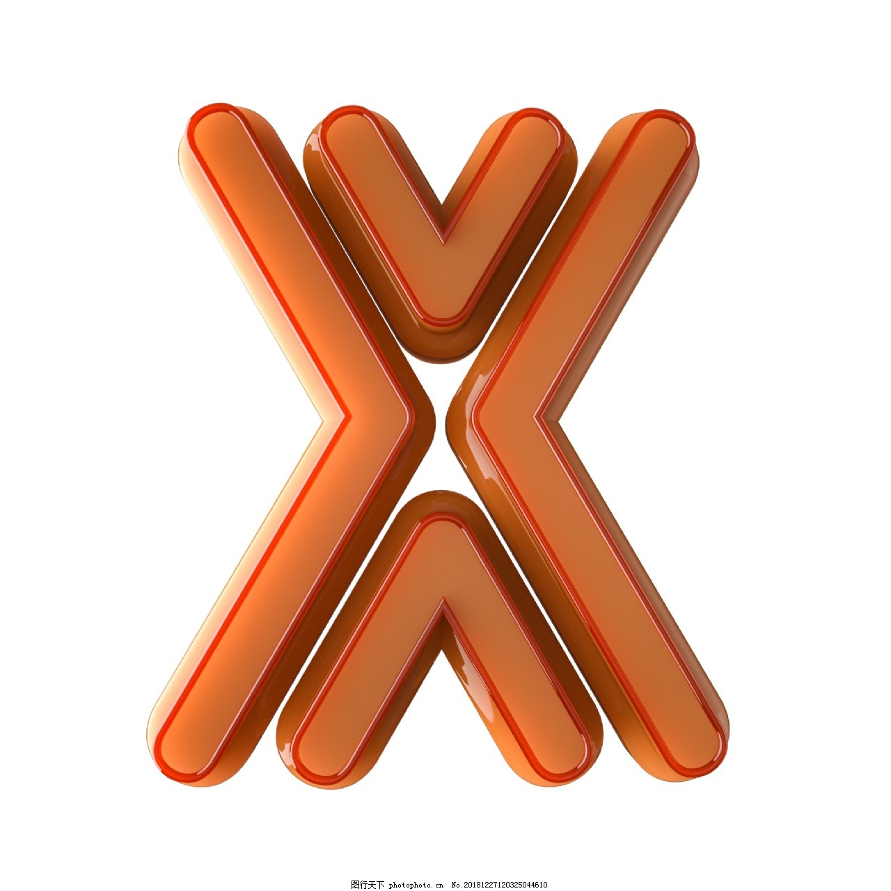 英文字母变形X设计图__其他图标_标志图标_设计图库_昵图网nipic.com